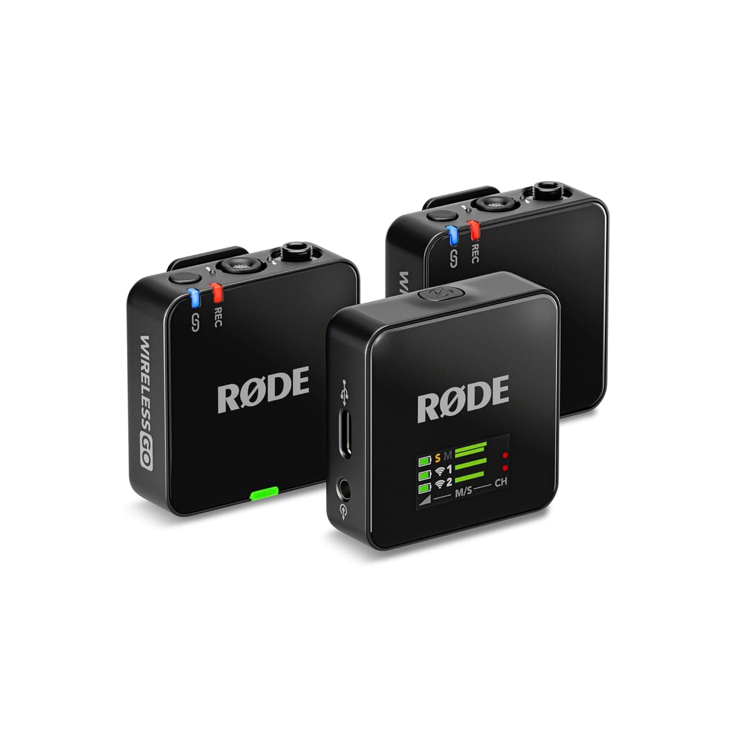 RODE Wireless GO Gen 3 – Professional Compact Wireless Microphone – 32-Bit Float Recording, Auto Level Control, Premium Audio for Camera, Smartphone & Computer