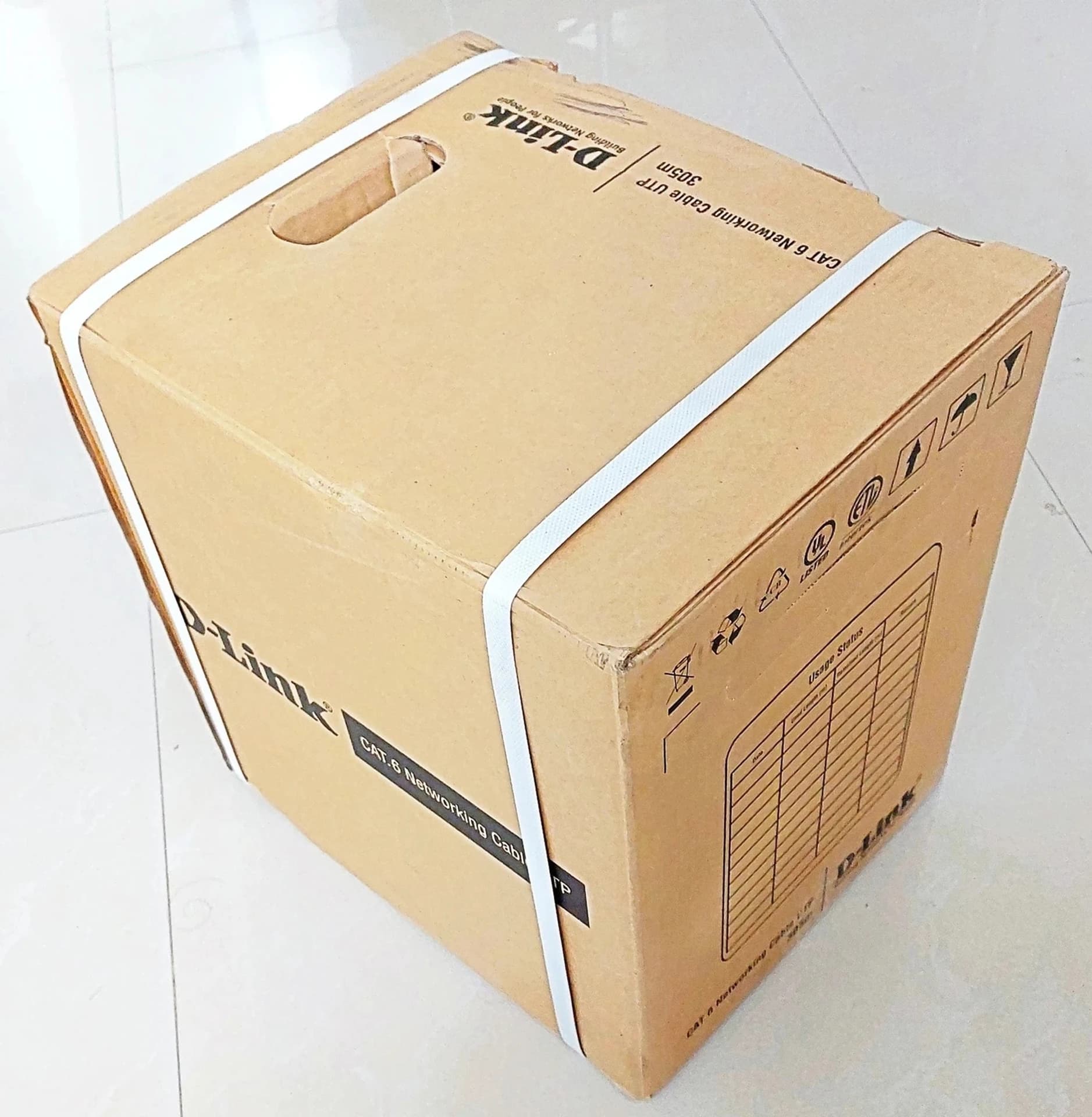 D-Link Cat 6 Networking Cable for Router UTP Outdoor 100 meters